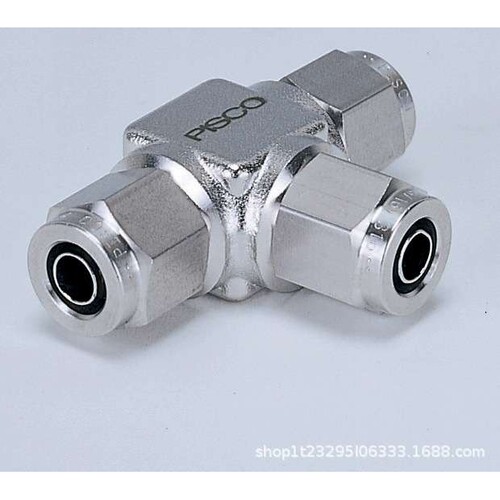 PISCO不锈钢压合接头歧管三通 NSD0640-01 NSD0640-02 NSD0640-03