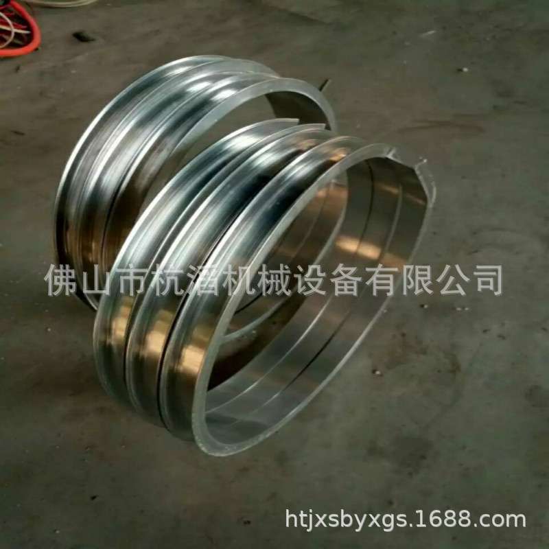 杭滔牌DQ系列镀锌圆法兰打圈机 铁皮法兰卷圆机 数控卷圈机