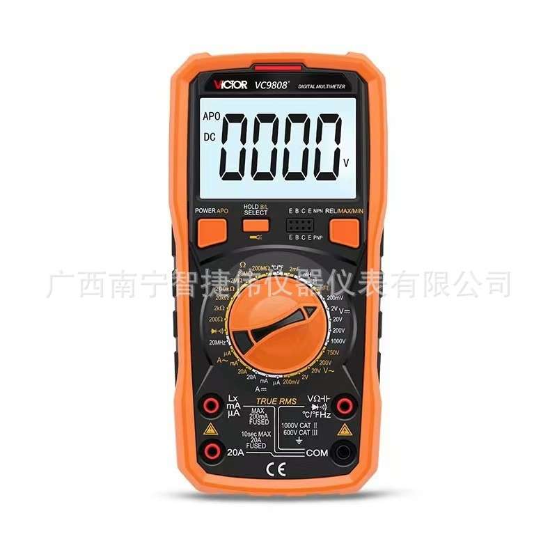胜利数字万用表VC9808+/VC9806+/VC980+/VC9805+/VC9801A+万应表