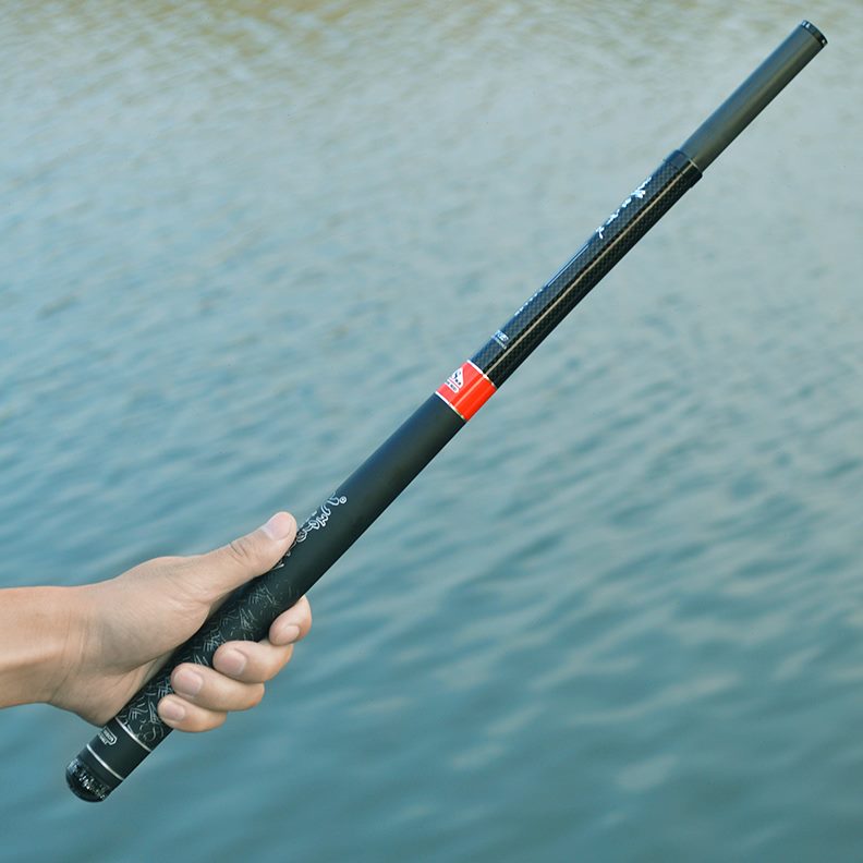 莱并继1米威抄网杆抄网竿玉插碳素2.柄接插钓鱼抄网超轻超硬节宝