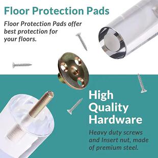 亚克力沙发脚透明水晶柱子桌脚垫高支撑腿茶几玻璃家具橱柜脚床脚