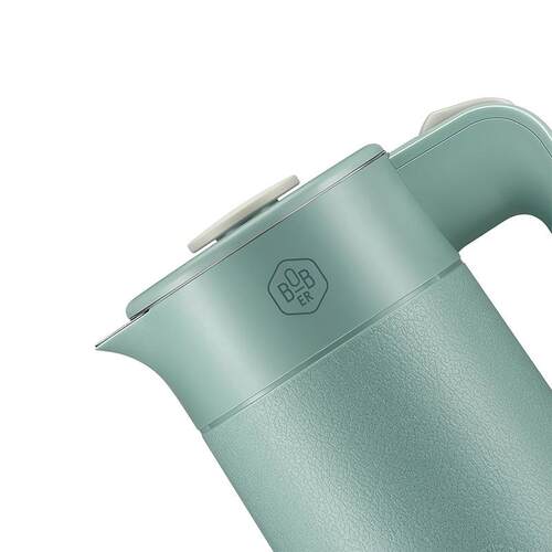 博堡电热水壶BDY-928H家用烧水壶小型双层防烫热水壶不锈钢电水壶