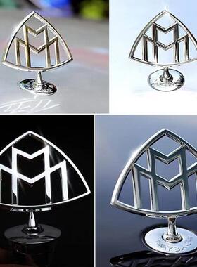 原厂车标S480立标S560标S450标志GLS480前标S级E级改装