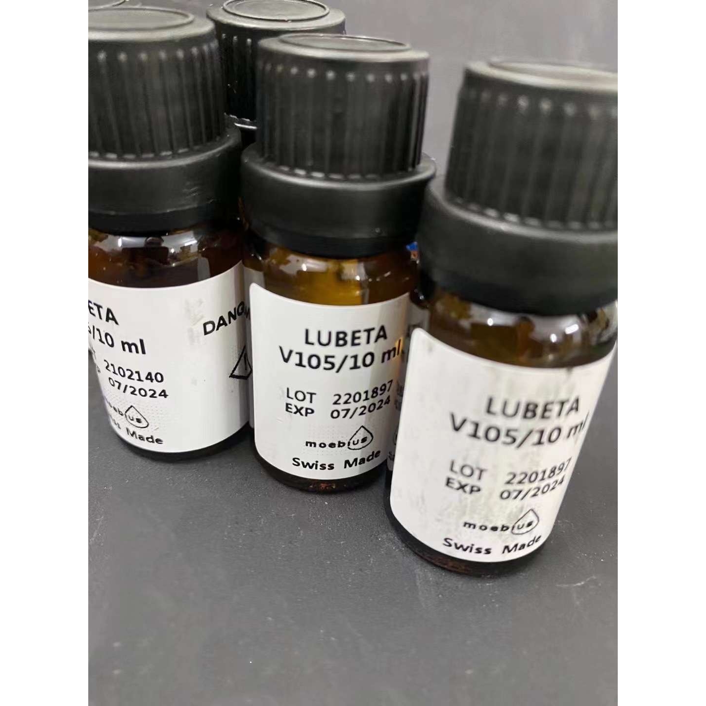 修表工具瑞士moebius V105表油自动双层轮油膜处理油V106轴承