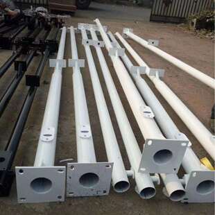 科华福威立柱支架伸缩杆户外监控杆交通指示杆八棱杆