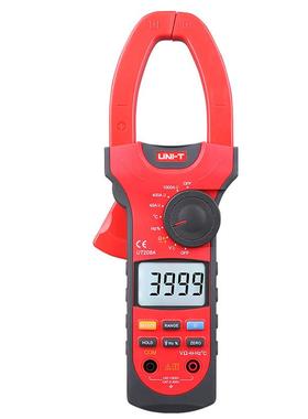 优利德UT208A多功能数字钳形万用表交直流电流表钳表1000A大电流