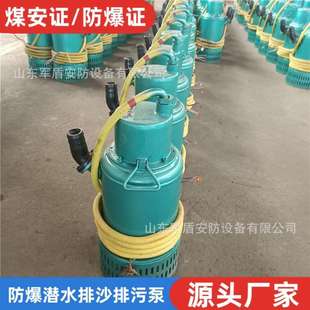 防爆37KW BQS矿用隔爆型潜水排沙电泵 BQS30 1140V 150