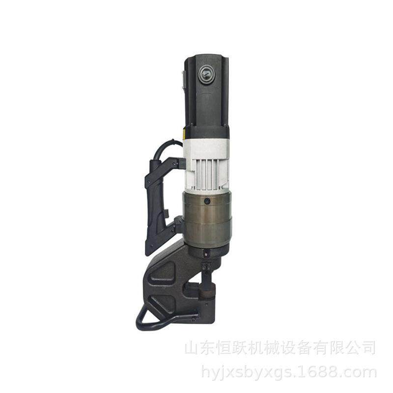 供应手提电动冲孔机 角铁槽钢打孔机 小型液压开孔器