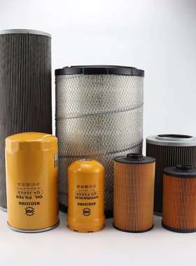 凯斯挖掘机CX210B电喷机油滤芯柴油空气油水纸柴液压回油进油先导