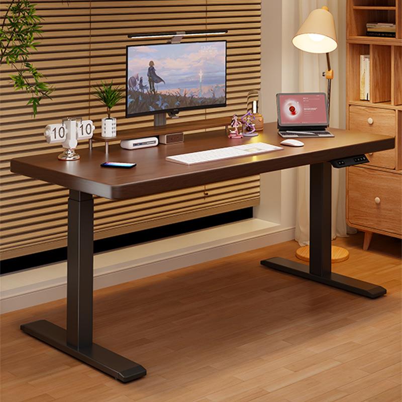 电动升降桌智能电脑桌可升降办公桌椅工作台家用卧室书桌电竞桌子