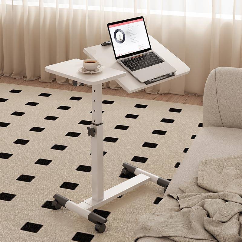 床边桌可移动升降电脑桌家用床头简易沙发边几卧室书桌折叠小桌子