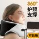 护颈感办公室u型枕凉趴睡枕上班族夏天脖枕记忆棉工位大人午睡枕