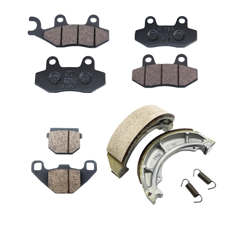 适用VN100 VM1k00 VF100E 新喜之星 HJ100T-8C前碟刹片后刹车片皮