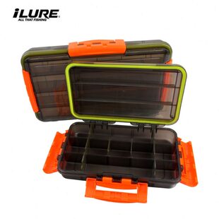 钓箱防水鱼 盒 饵 假爱配件收纳盒路亚渔具盒海钓船用工具便携饵