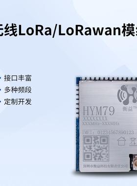 LoRaWAN模组低功耗远距离通讯470MHz/868MHz/915MHz可选AT指令集