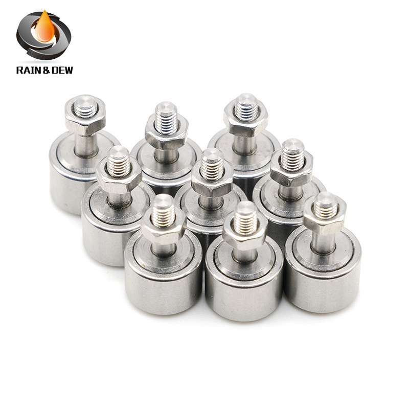 厂家直供440不锈钢凸轮轴承随动器CF3B KR10螺栓滚轮轴承10*17*M3