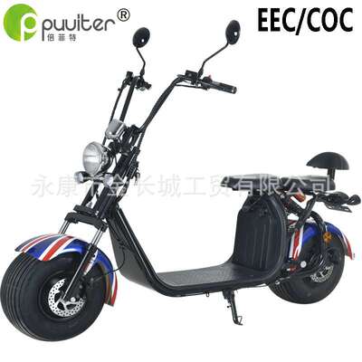 EEC Harley citycoco scooter 1500W60V20A欧盟EEC认证电动哈雷车