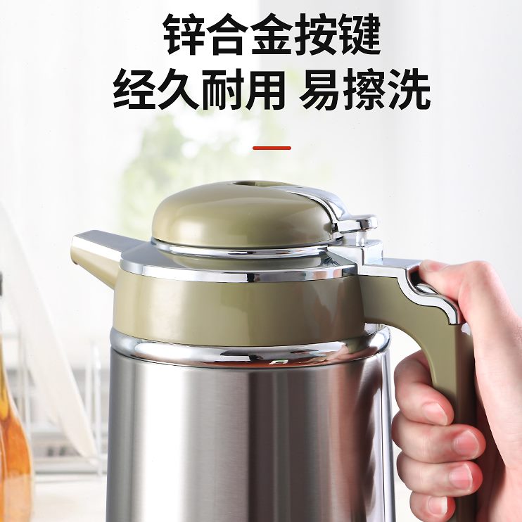 热水瓶不锈钢清水保温壶家用大容量办公小型内胆瓶暖壶玻璃咖啡壶