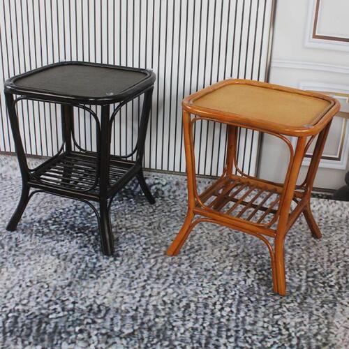 印尼真藤编小圆台茶几茶台家用茶桌藤桌阳台桌椅客厅休闲小圆桌子