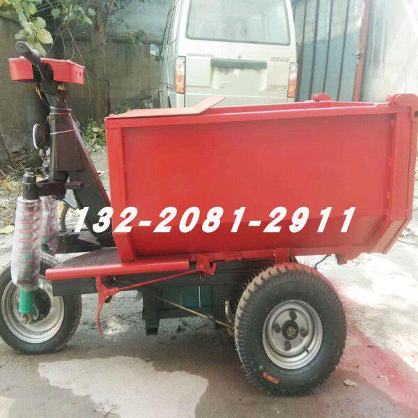 骑行斗三轮车电动建筑工程灰车 电动拉工地电动斗灰斗车新型灰