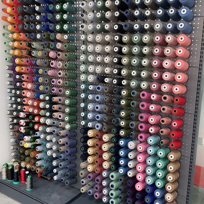 洞洞板缝纫机线架子宝塔圆蜡弹力线鱼线展示架放线收Y纳置物架货