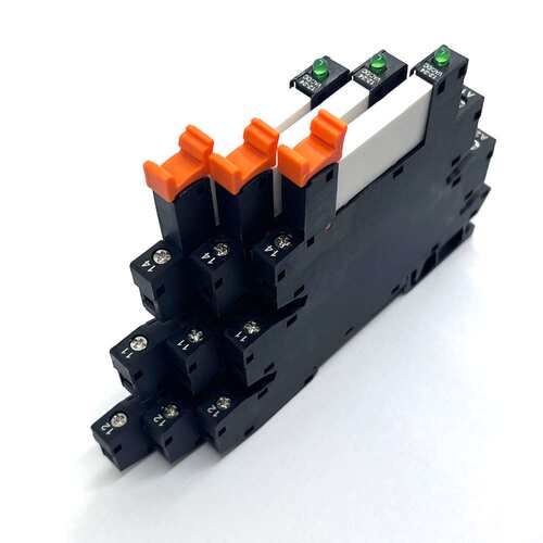 原装旺荣继电器 RY-124D超薄型继电器SRY-124ADE底座 继电器24V