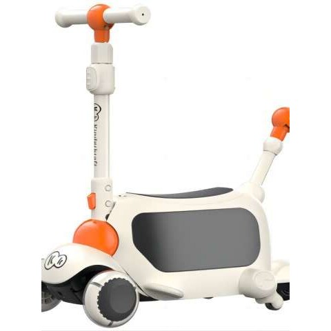 德国KK儿童滑板车可坐可推防摔多功能三合一宝宝踏板车适合1-3-6