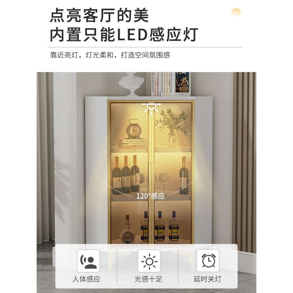 客厅墙角拐角柜角柜墙角柜置物柜靠墙柜转角三角柜边角柜三角柜子