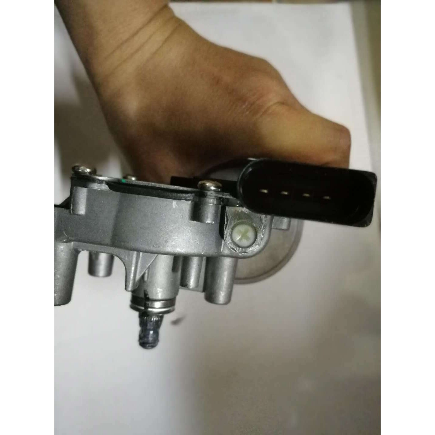新捷达桑塔纳新速腾新POLO波罗雨刮连动杆电机刮水马达 6R1955119