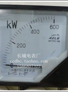 K010电表6 V/10有功功率表流0 0/60HW 0 050100 交长城厂 60L42Z