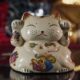 摆设装 饰品摆件高印花裂纹工艺品陶瓷送礼储钱罐存钱罐温冰招财猫