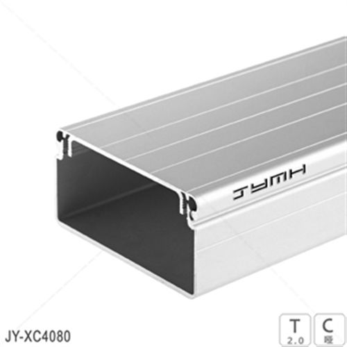 4080b铝合金线槽 铝型材线槽 铝槽方形线槽桥架