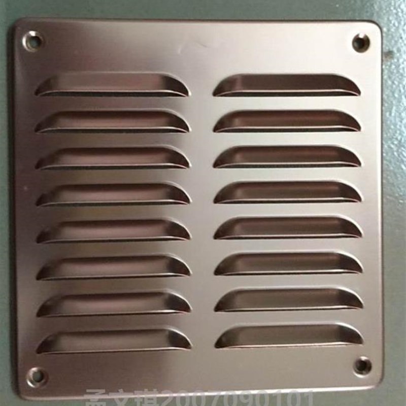 百叶窗不锈钢板铝板冲孔s镀锌鱼鳞筛板通风散热防雨出风口冲孔网