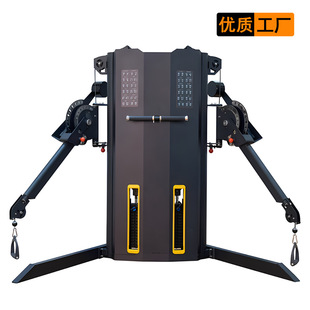 SidePlankShoulderTraining健身房侧平举双臂机训练器肩训器械