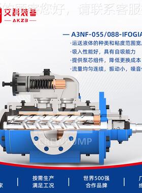 A3N-0破5/088-IFOGIA-G-A三F螺杆泵水泥厂碎5OAZ机复合破润滑油泵