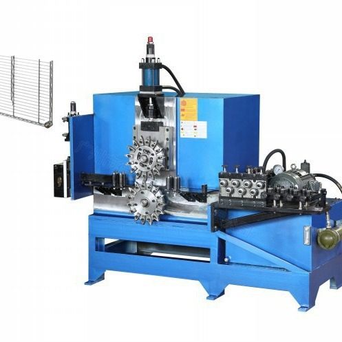 波浪Z字之字锯齿金属条成型机 铁艺花边机 储物架铁网花边机