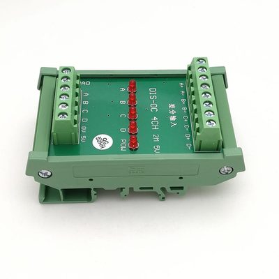 分电源单转2  TTL 端 分差4频率 M导轨安装通道 差5V转