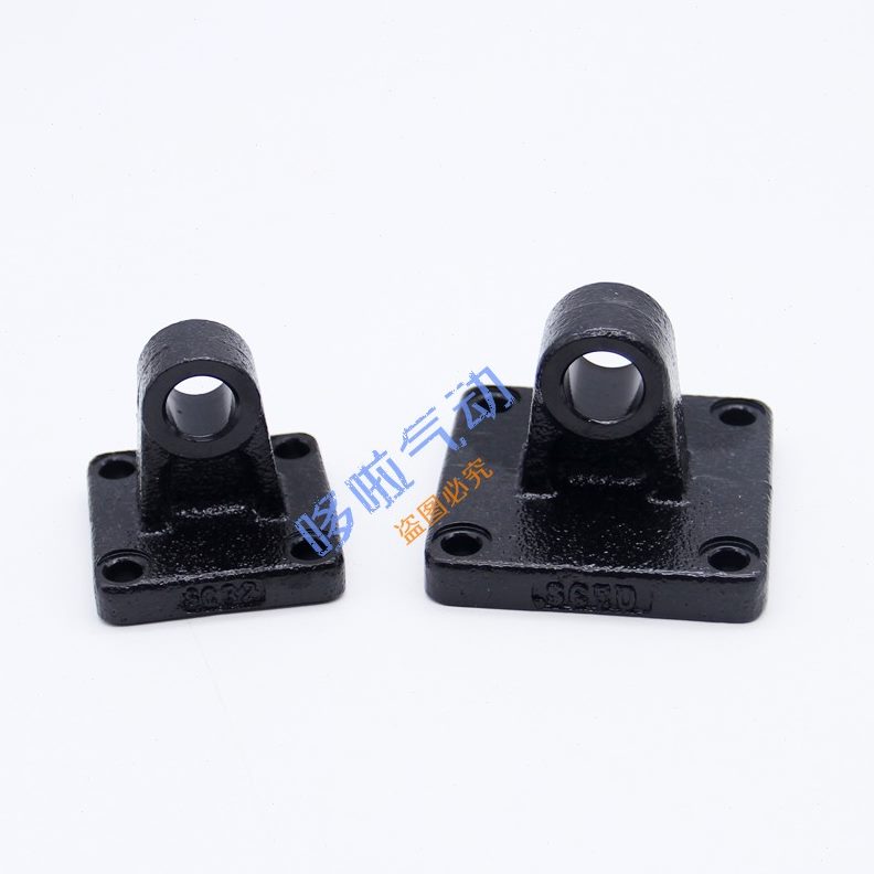 亚德客气缸SC F-固定座CACA原装3240附件F-SU单耳气缸 F-CA50SC