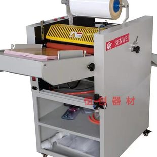 9覆膜机E分带切覆膜机热全自动森威3辊膜纸进自动文断钢图自动0