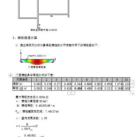 满意不，析答疑解惑墙书分计算计算不()文受力收幕专业代出门窗分