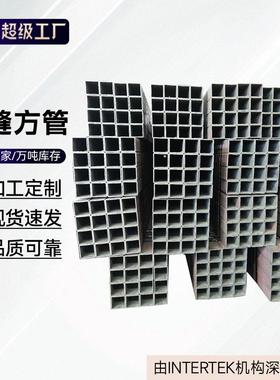 Q345B无缝方管提供切割打孔用于集装箱汽车建筑无锡方矩钢构用管