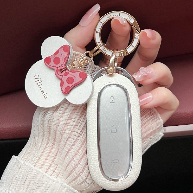 89max理想钥匙套L扣车用适用L男女配饰简约7保护壳L新款高端2023