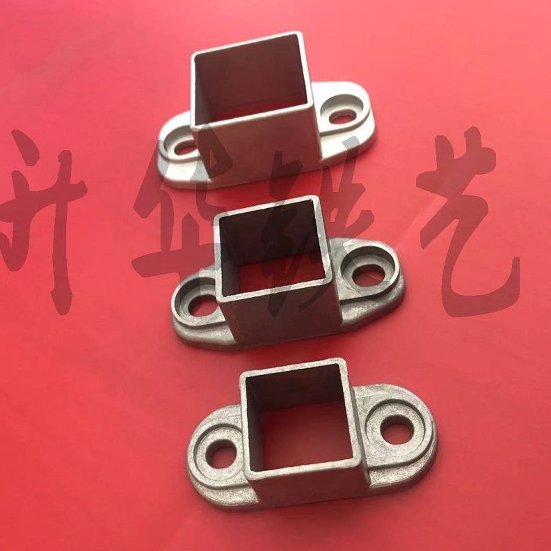 连接件栏杆件护栏铝接头铸方管配件铝连接件艺配件固定固定座铝