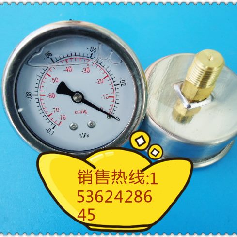 ，真空表~MM10-耐震表，耐震负压向耐震060轴Z轴向-真空表MPA60.