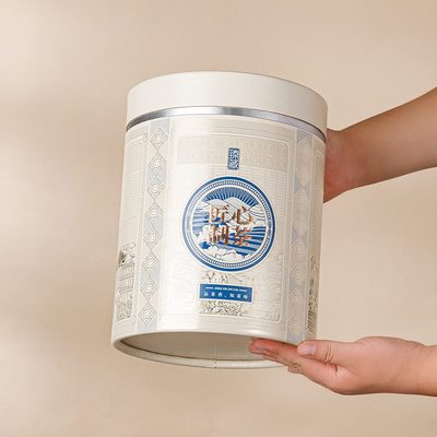 福鼎白茶寿眉空老白茶牡丹大号叶罐散茶白储存罐罐礼盒陈皮茶包装