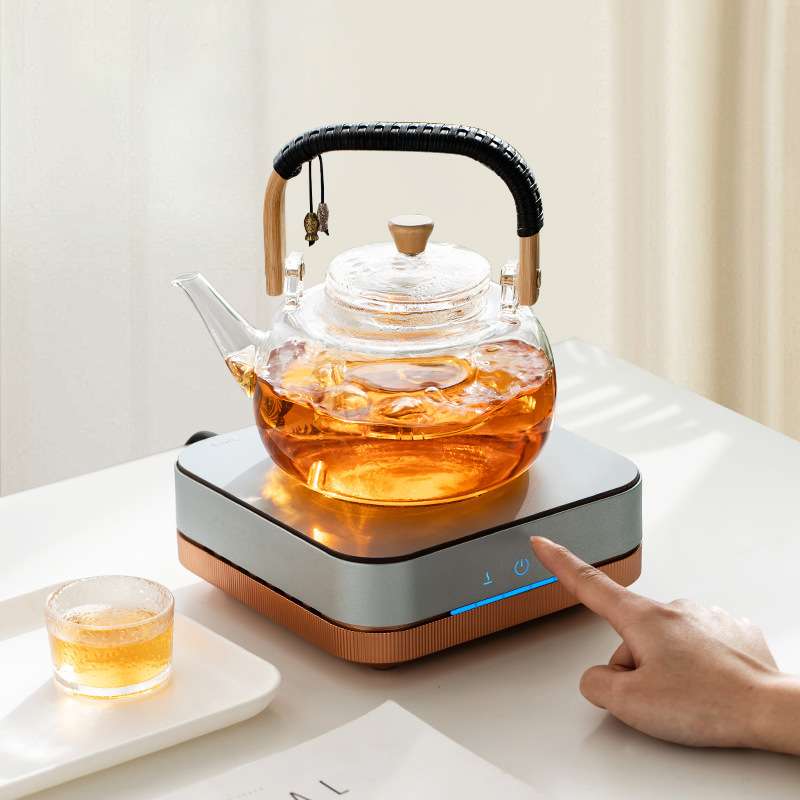 友茗堂电陶炉电茶炉茶炉茶艺炉家用多功能玻璃壶烧水壶专用煮茶器