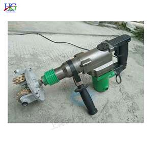 三头手持式凿毛机 冲击式地面墙壁凿毛机 小型混凝土金刚石铣刨机