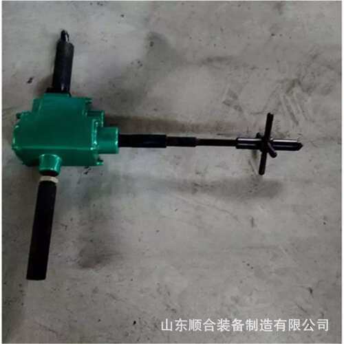 ZK19-23矿用轨道气钻定位准确结构简单煤矿气动钢轨钻孔机