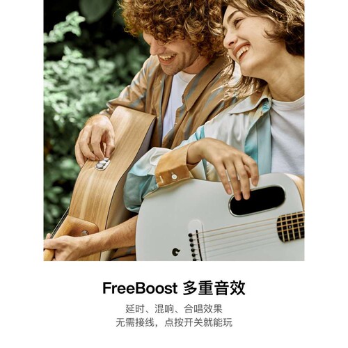 【 】拿火吉他BLUE LAVA源男女生新手初学者民谣吉他旅行36寸