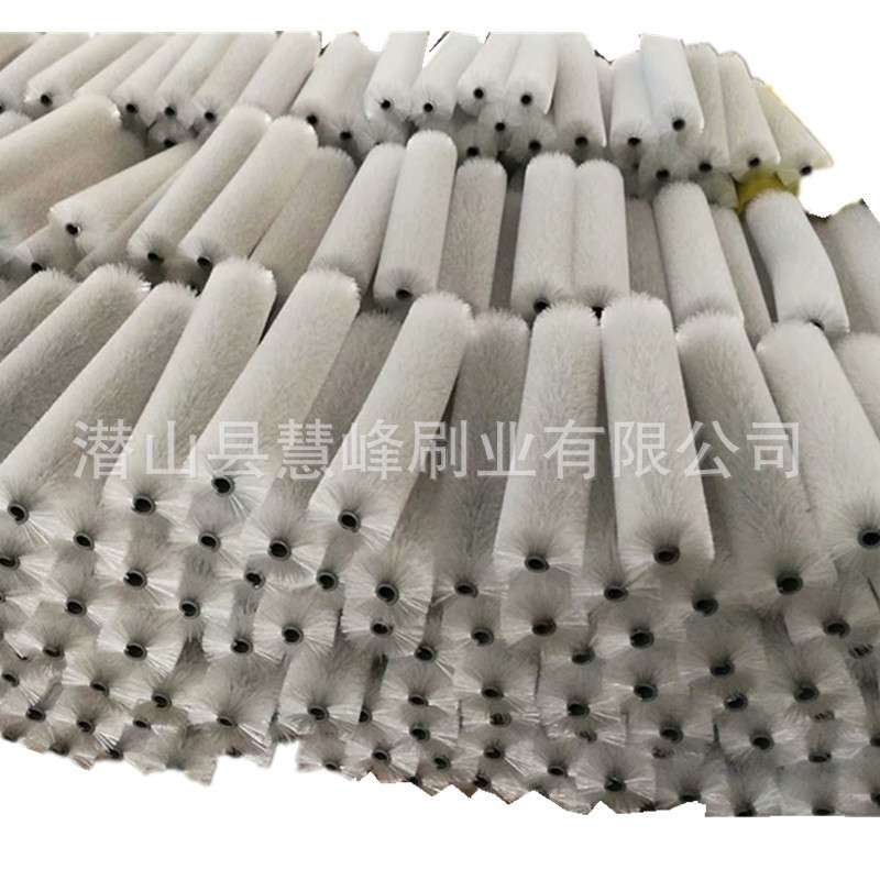 机械刷毛机纯猪鬃毛刷辊 家纺被单线头刷毛机刷缠绕毛刷
